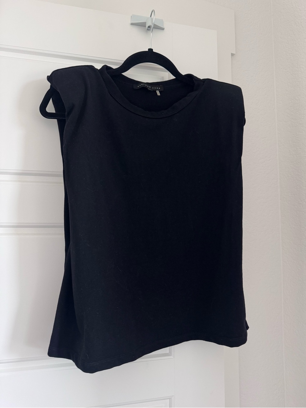 Endless Rose Shoulder Pad Shirt